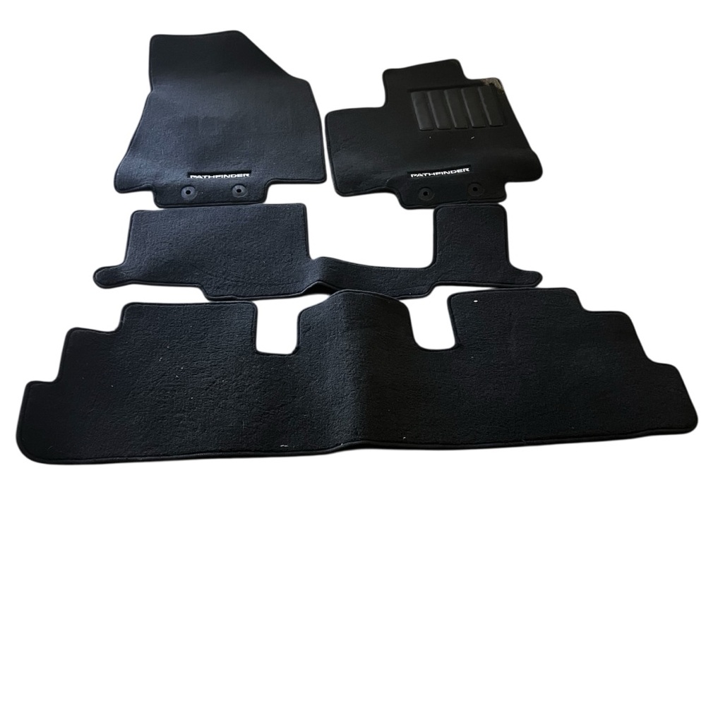 NISSAN OEM Pathfinder Carpet Floor Mats Complete Set – 3 Row 2013-2020